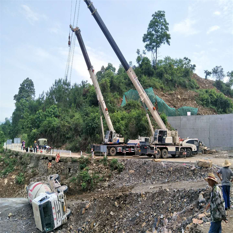 三门峡三门峡24小时应急道路救援吊装吊装现场实拍